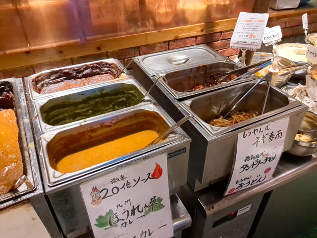 もうやんカレービュッフェメニュー３