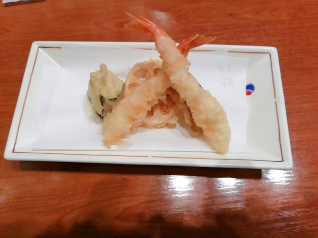 かごの屋限定店舗天ぷら1