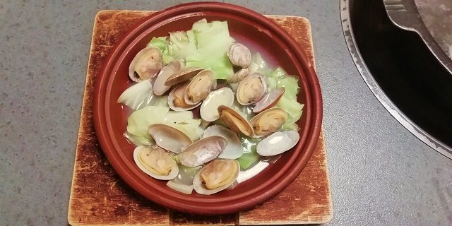 あさりの酒蒸し