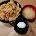 すた丼食べたもの１