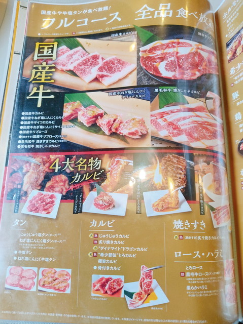 じゅうじゅうカルビ新メニュー１３