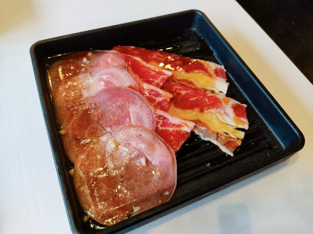 じゅうじゅうカルビ新食べたもの１