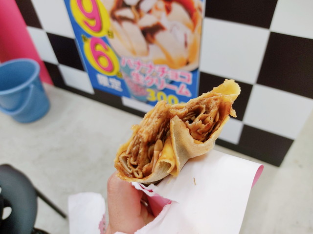 TUKURUクレープ食べたもの９