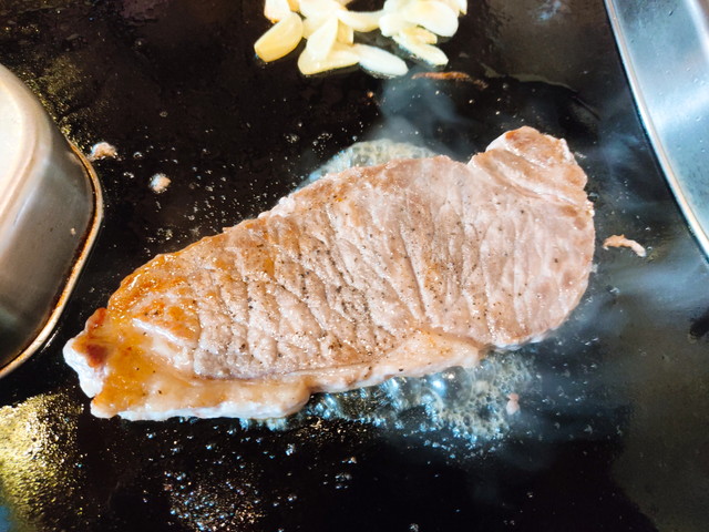 道とん堀ステーキ食べたもの４