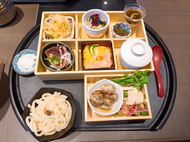ゆず庵ランチ食べたもの１