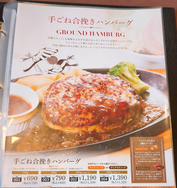 ビッグボーイメニュー５