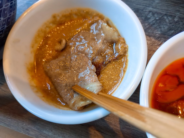 プレミアムカルビランチ食べたもの４