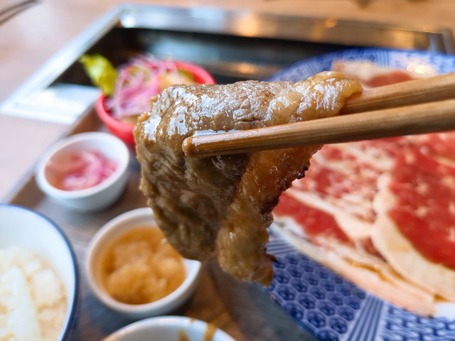 プレミアムカルビランチ食べたもの５