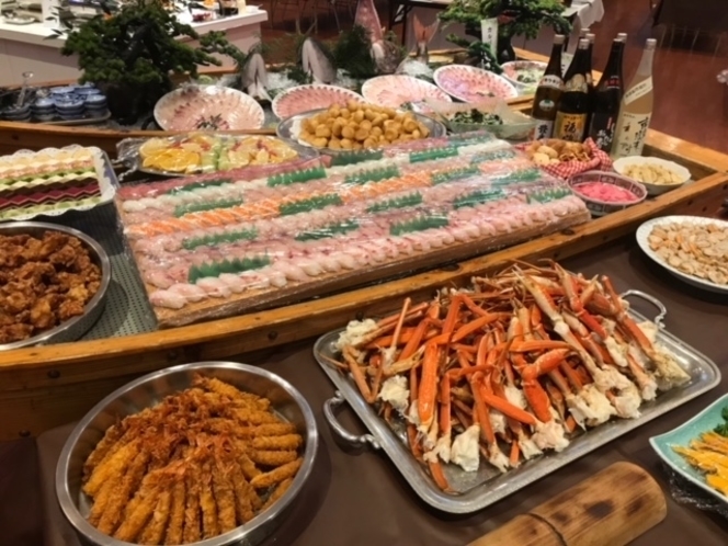 長崎カニ食べ放題サムソンホテル画像引用