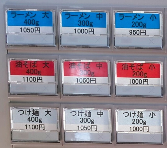 どでんメニュー１